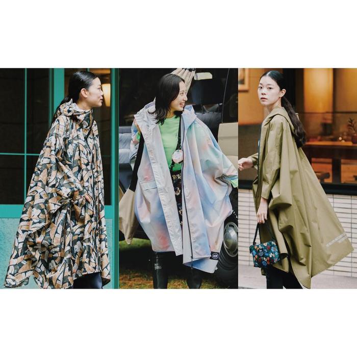 KiU Daily Rain Poncho – Stylish & Reliable Protection for Any Rainy Day For Commuting, Cycling, or Everyday Use – Durable, Lightweight, and Waterproof