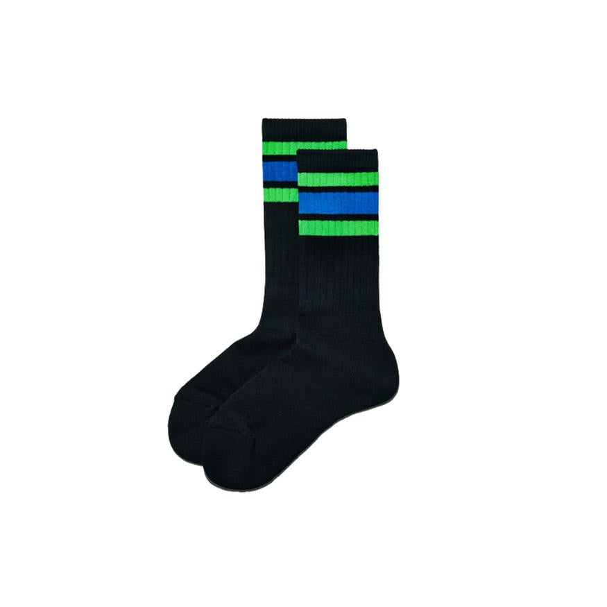 FamilyMart Linie Socken – Convenience Store Weiß / Schwarz | 25–28 cm