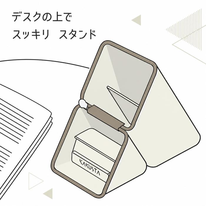 SONIC KAKUSTA Wide Portable Pen Stand with Drawer – 3 Colors