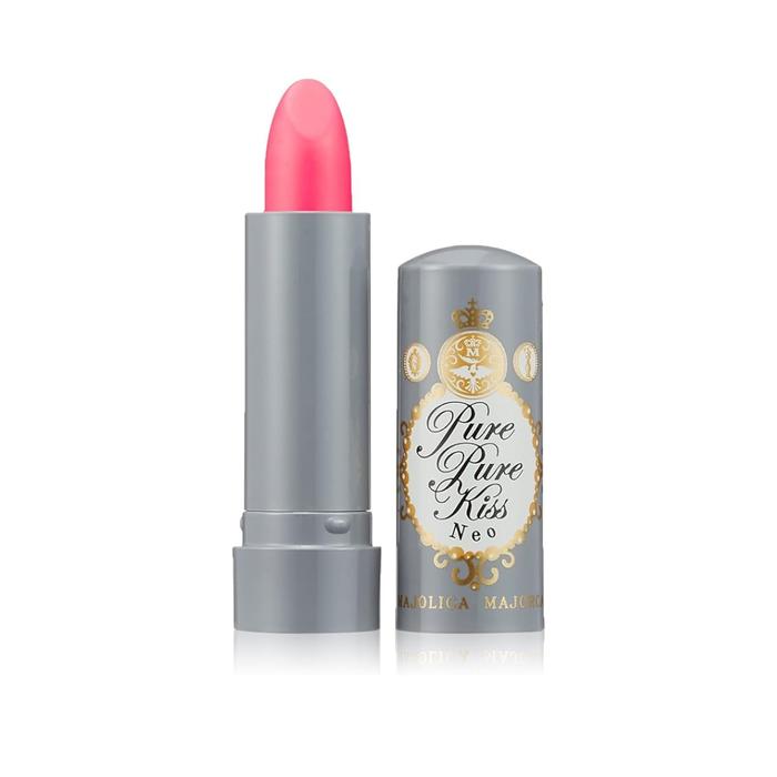 MAJOLICA MAJORCA Pure Pure Kiss NEO Fragrance-Free Sheer Lipstick – 2.3g［Alcohol-free]