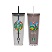 Pokémon + Starbucks Japan Cold Cup Tumbler mit Strohhalm 710ml – Kaffeeverbindung & Kaffeeabenteuer