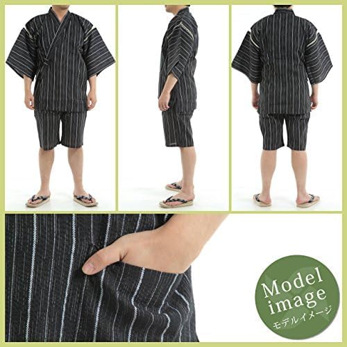 EDOTEN Shijira Jinbei Set – Breathable Cotton, Traditional Japanese Summer Loungewear for Men, Lightweight & Cooling (7 Colors, Sizes M–5L)