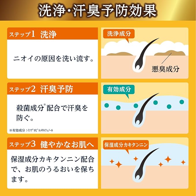 Taiyo no Sachi EX Deodorant Foaming Body Soap – Citrus Scent | Medicated | Pump Bottle [With alcohol]