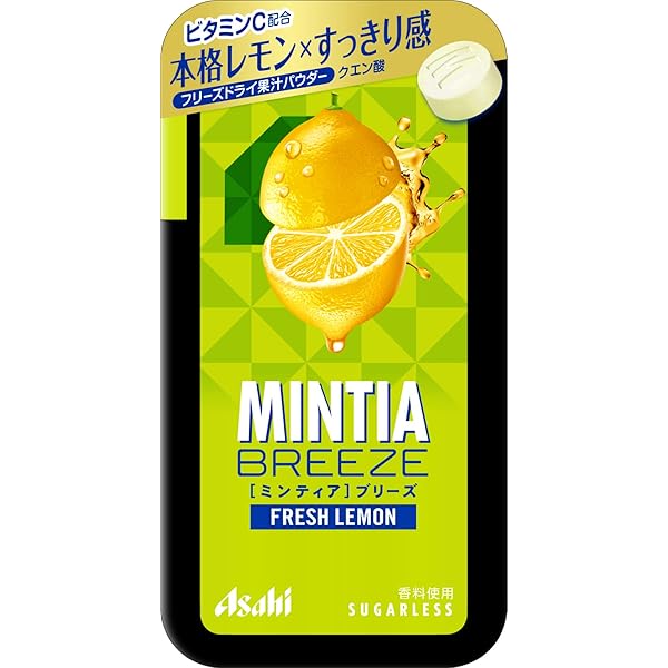 Asahi Mintia Breeze Sugarless Tablets – Japanese Refreshing Mints (Various Flavors)