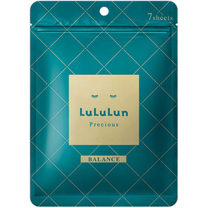 Lululun Precious Green (Balance) Face Mask 