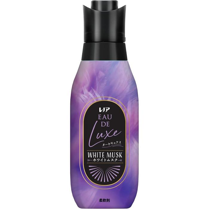 Lenor Eau De Luxe Fabric Softener White Musk Scent 475ml