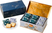 ISHIYA Shiroi Koibito White & Black Assortment – 54 Pieces in Tin