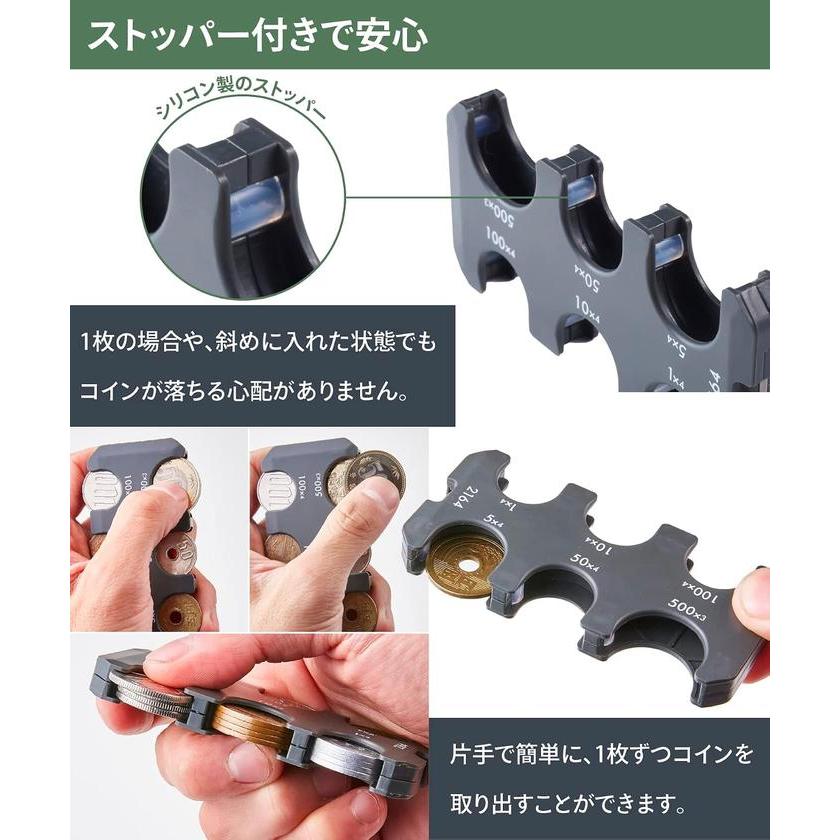 STREAM Slim Coin Holder – Portable Japanese Coin Organizer