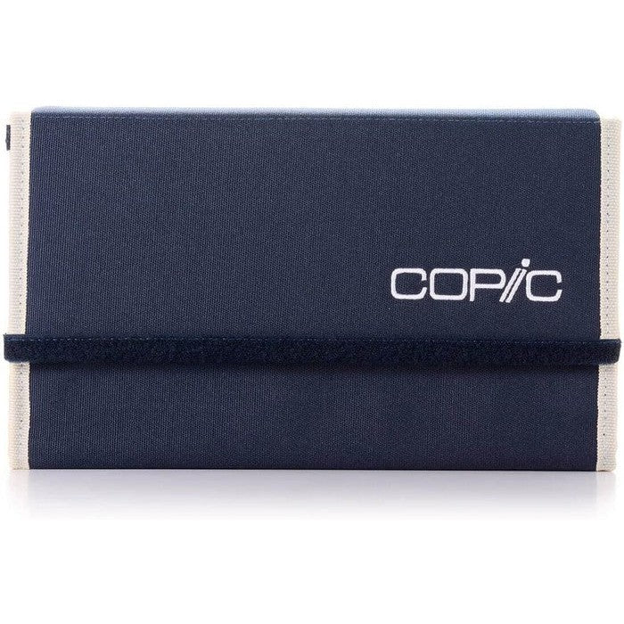 Copic Marker Wallet Case – 24 Marker Storage Holder (Navy Blue)