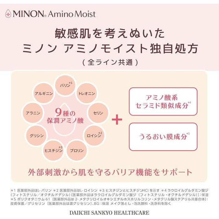 Minon Amino Moist Aging Care Eye Cream – Medicated Wrinkle-Improving Formula 25g (No Alcohol)