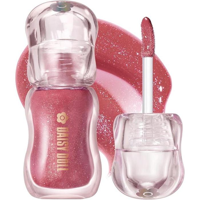 Daisy Doll by MARY QUANT – Jewelry Syrup Gloss Lip (Glossy, Glitter, Moisturising Lip Gloss) [Alcohol-free]