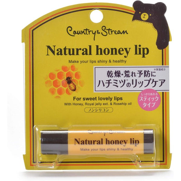 Natural Honey Lip - Nawilżająco-gojący balsam do ust 4.5g [Bez alkoholu]