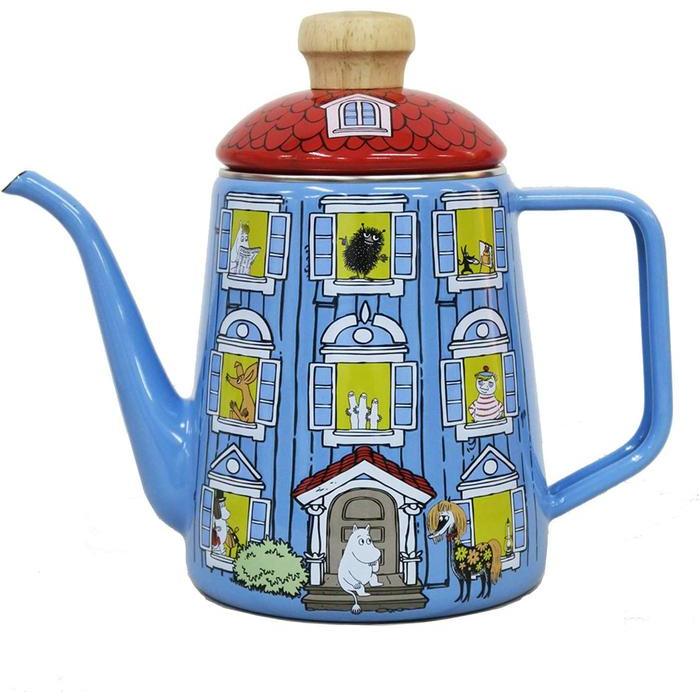 Fuji Horo Moomin House Drip Pot – Blue (1.0 L)