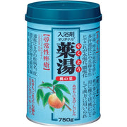 Original Yakuto Medicinal Peach Leaf Bath Salt - Hydrating Bath Salt with Peach Leaf Extract for Skin Nourishment and Relaxation 750g [No Alcohol]