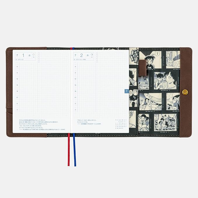 Hobonichi Techo Notebook Cover – Detective Conan / Case Closed! – A6 Original / A5 Cousin