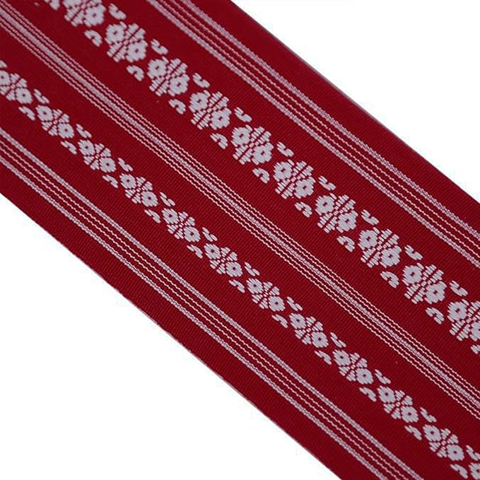 TOUWA Cotton Obi – Kenjo Pattern, Easy-Fit Kimono Belt (Available in 8 Colors)
