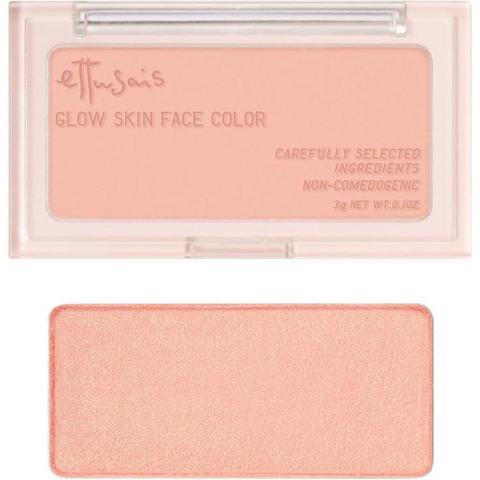 Ettusais Glow Skin Face Color – Radiant Cheek Blush 3g [Alcohol-Free]
