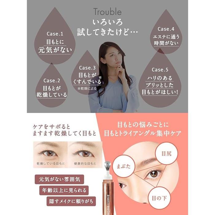 Eye Cream – Nourishing Renewal with 6-Free Formulation (1-Month Supply) [Alcohol-Free]