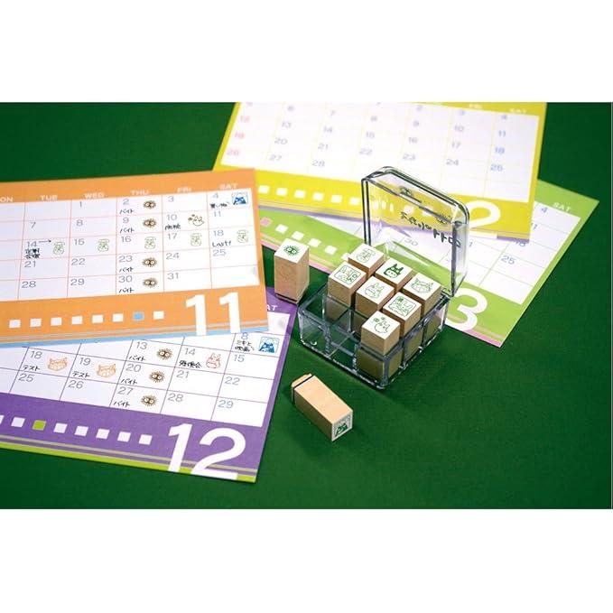Studio Ghibli My Neighbor Totoro – 9 Mini Check Stamps Set with Case