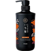 ICHIKAMI [Dense W Moisturizing Care] Conditioner Pump – Deep Hydration for Soft, Healthy Hair 16.9 oz (480 g) [With Alcohol]