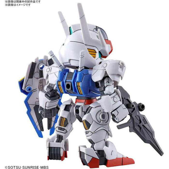 SD Gundam EX-Standard – Gundam Aerial (The Witch from Mercury) Pre-Colored Plastic Model Kit