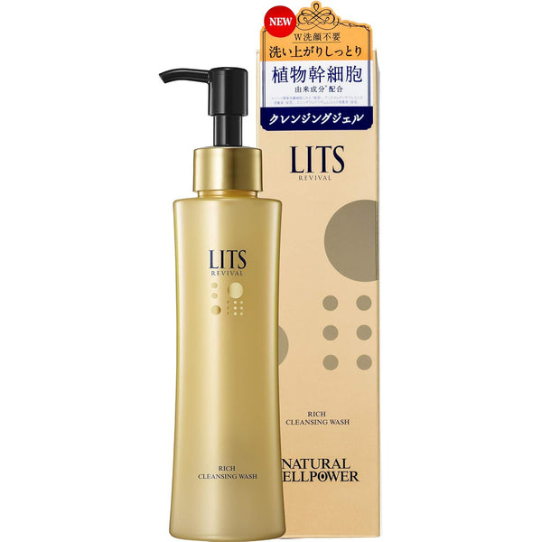 LITS Revival Rich Cleansing /Makeup Remover and Anti-Aging Care 150ml [Alcohol-free]