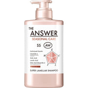 THE ANSWER Seasonal Care AW Super Lamella Shampoo 400mL – Soin capillaire Automne/Hiver [Alcohol-Free]