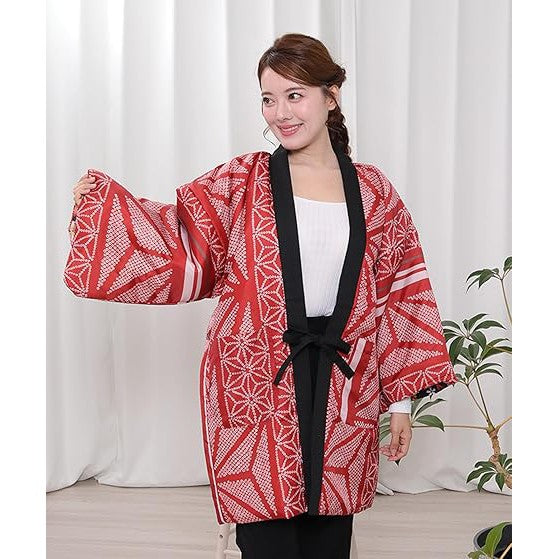 Winter Hanten Jacket – Cotton-Padded, Reversible, Warm and Stylish RED