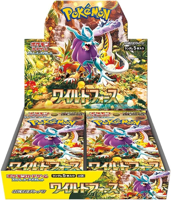 Pokemon Card - [Scarlet & Violet Expansion Pack] Wild Force Booster Box