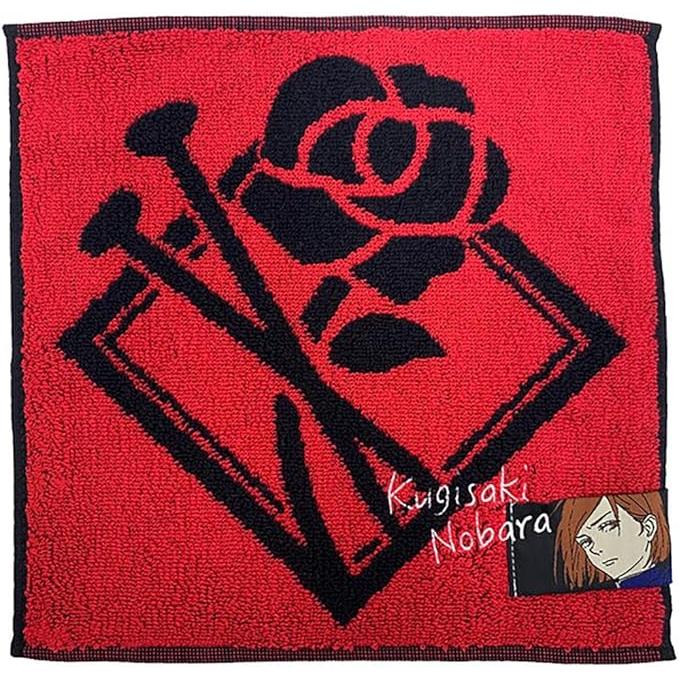 Marushin × BANDAI Jujutsu Kaisen Mini Towel 25×25cm | Antibacterial & Deodorizing