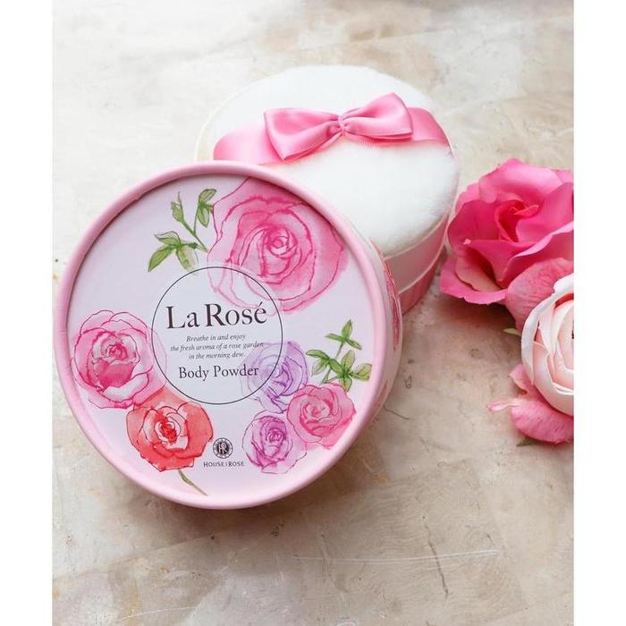 House of Rose La Rose Body Powder ー Rose Placenta Extract & Rose Water – Fresh Rose – 50g [With alcohol]