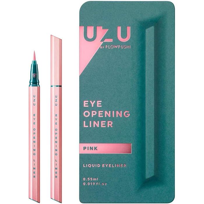 UZU by Flowfushi Color Eye Opening Liner – Hypoallergenic, Alcohol-Free, Hot Water Removable [Alcohol-free]