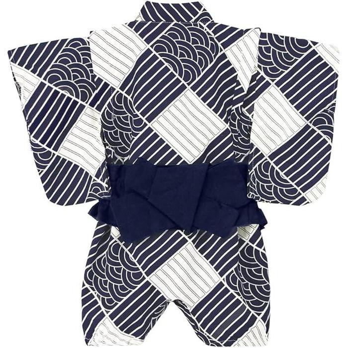 KISBINI Baby Kimono Romper – Yukata Style Summer Outfit for Boys & Girls