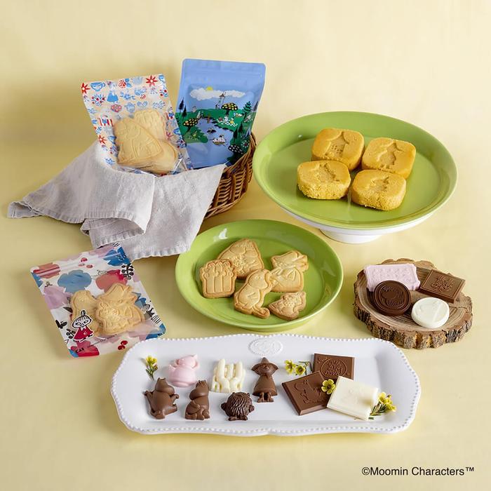 JAPAN MOOMIN COLLECTION-KAI Moomin Cookie Cutter Set – Moomin Valley Friends Themed Baking Mold Set