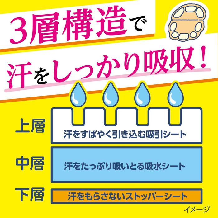 Riff Sweat Absorption and Odor Prevention Pads, Mocha Beige, 20 Sheets