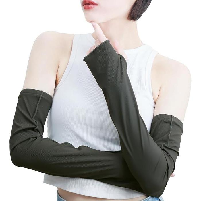 THE CLASSIC TOKYO Cooling UV Arm Covers UPF50+ – Women’s Quick-Dry Sun Protection Sleeves