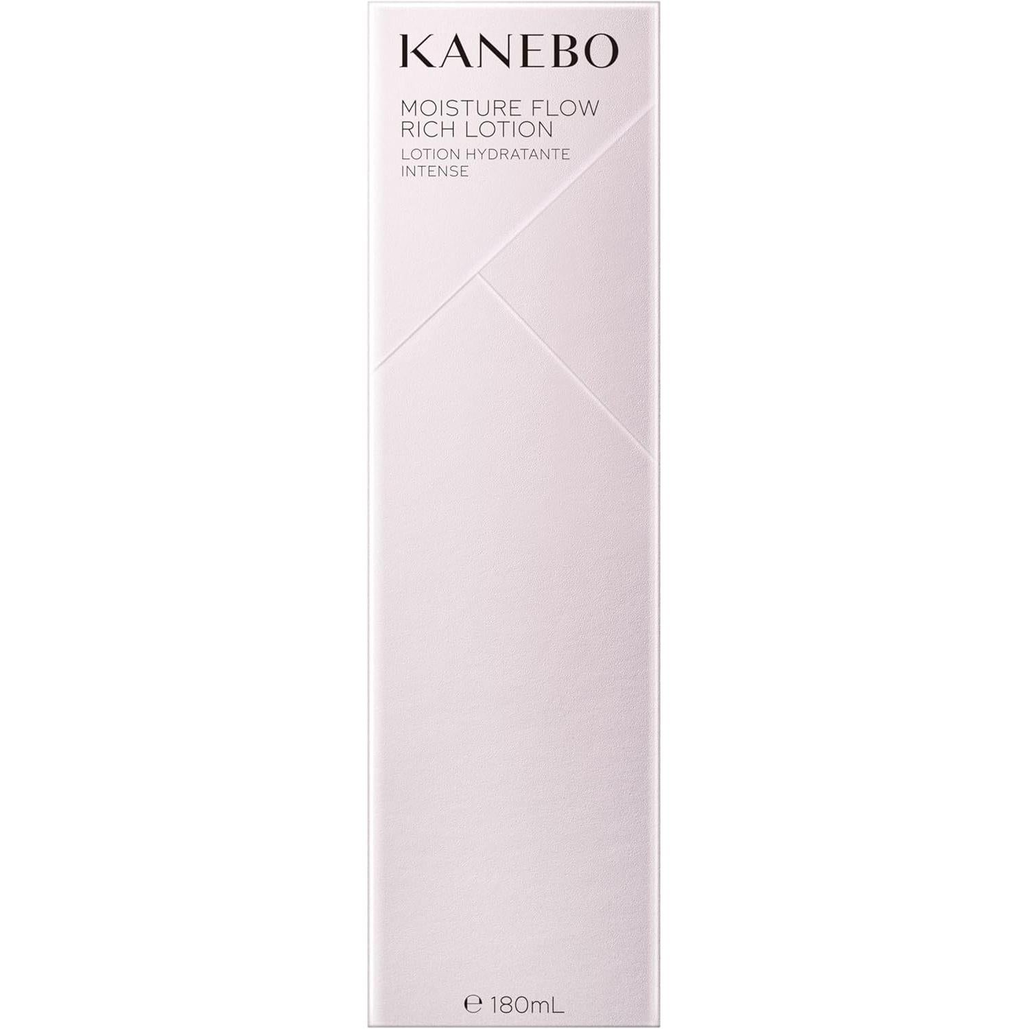 KANEBO Moisture Flow Rich Lotion – Hydrating Facial Lotion for Healthy, Firm Skin 180ml [Alcohol-free]