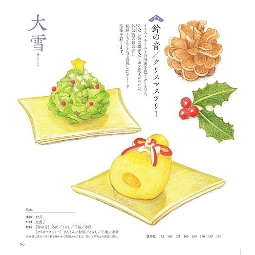 The Coloring Book of WAGASHI – Japanese Traditional Sweets (U-CAN’s At-Home Series)
