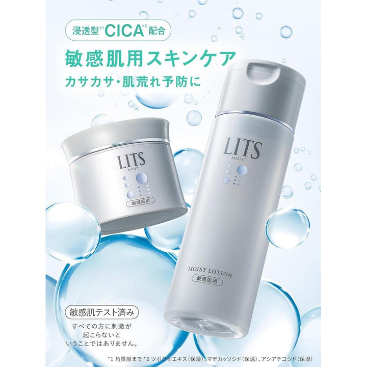 LITS Moist N Lotion [Hydrating Toner for Sensitive Skin With CICA and Ceramides] 190ml (No Alcohol)