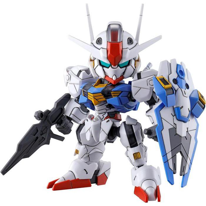 SD Gundam EX-Standard – Gundam Aerial (The Witch from Mercury) Pre-Colored Plastic Model Kit