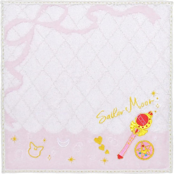 Sailor Moon hand towel with a wand