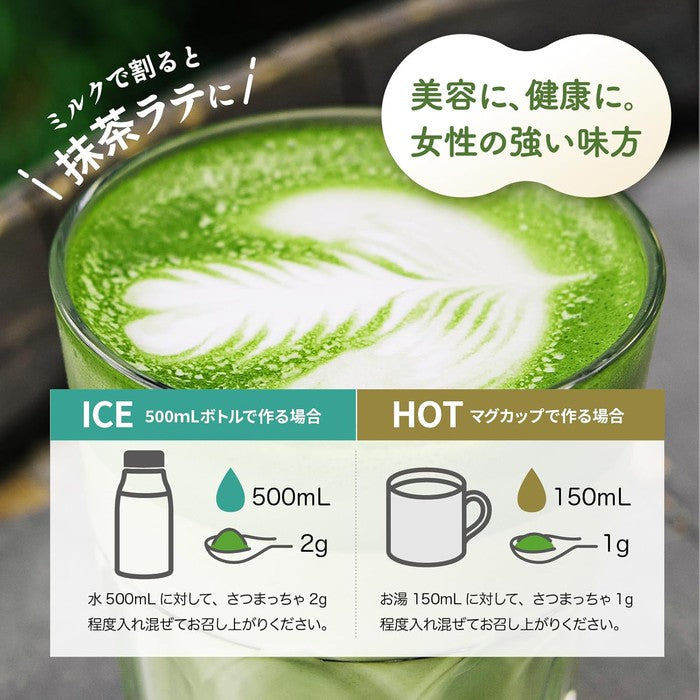 Horiguchi-en Satsumatcha Gold – Premium First Harvest Matcha 100%, 200g