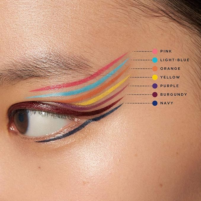 UZU by Flowfushi Color Eye Opening Liner – Hypoallergenic, Alcohol-Free, Hot Water Removable [Alcohol-free]