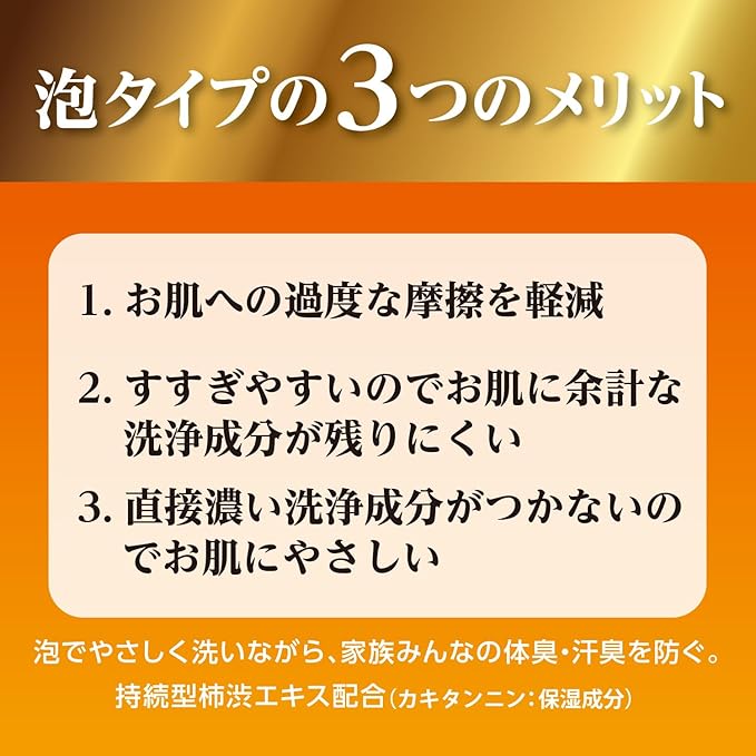 Taiyo no Sachi EX Deodorant Foaming Body Soap – Citrus Scent | Medicated | Pump Bottle [With alcohol]