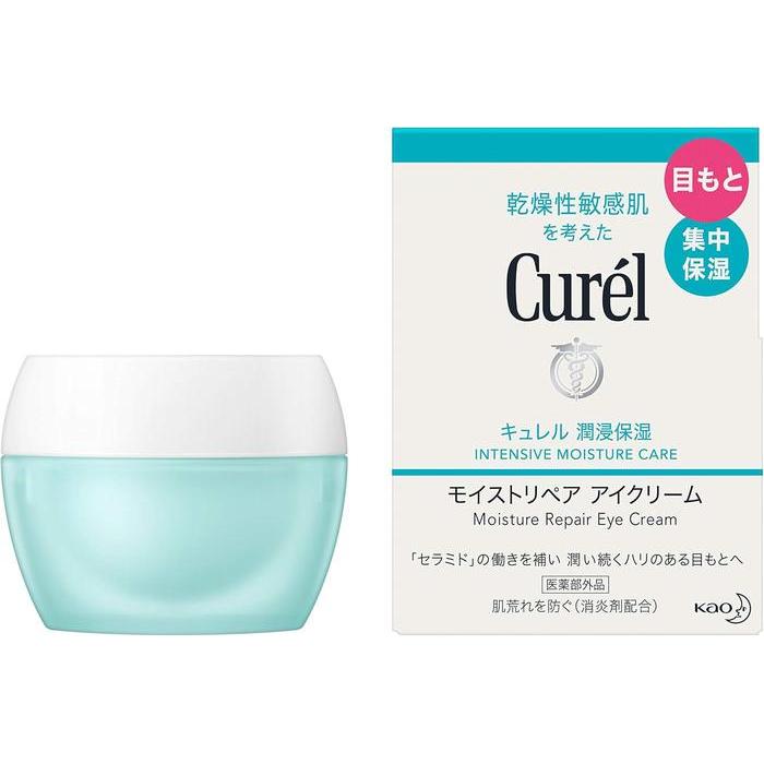 Curél Moisture Repair Eye Cream – Ceramide Care Firming Eye Cream, 25g[Alcohol-free]