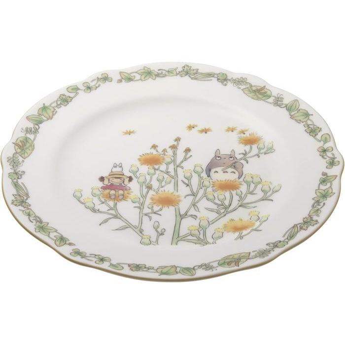 Noritake × My Neighbor Totoro Plate porcelain 22cm Mei and Totoro