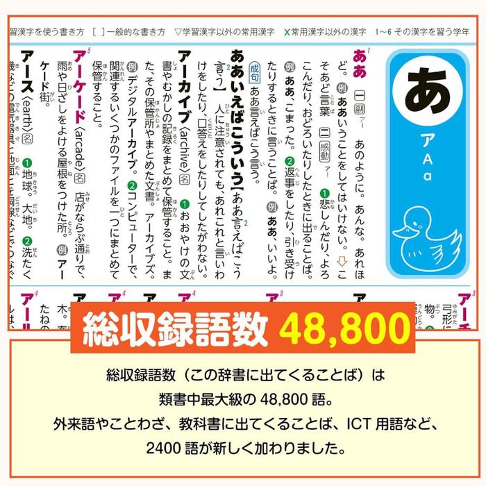 Reikai Gakushū Kokugo Dictionary – 12th Edition - Full Color