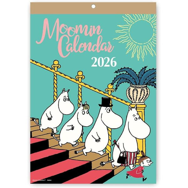 Gakken StaFul 2026 Wall Calendar – Moomin Original Artwork