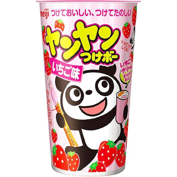 Meiji Yan Yan Tsukemono Strawberry Flavor (48 g)