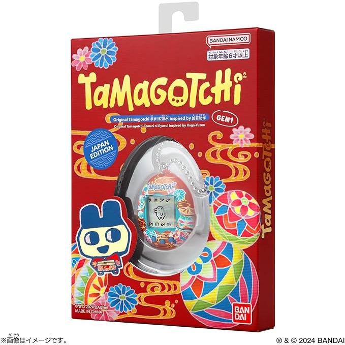 [BANDAI] Original Tamagotchi Gen. 1 – Temari with Running Water Inspired by Kaga Yuzen